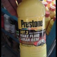 Prestone brake fluid 300ml red