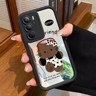 HP Phone Case For Realme C75 4G C75X 4G 14X 5G Case Butterfly Knot Phone Case Silicone Softcase Mirr