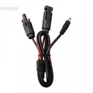 【CRAZYSPE】16 For AWG Solar Panel Connector to DC 5 5mm by 2 5mm Adapter Cable 1 Meter