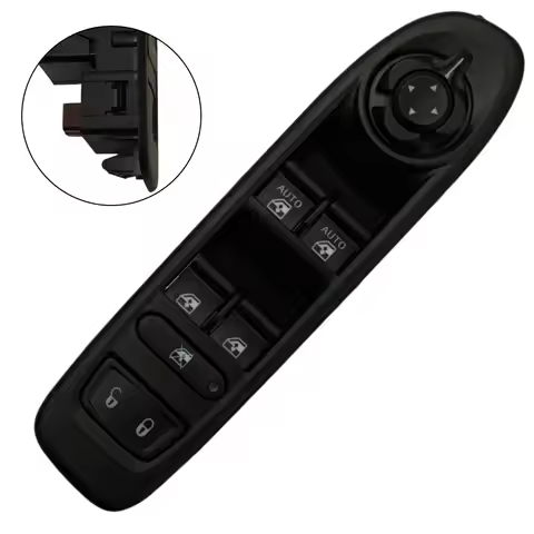 Driver Side Window Mirror Switch for Jeep For Compass 2017 2021 with Part Number 6BZ27LXHAA Replacem