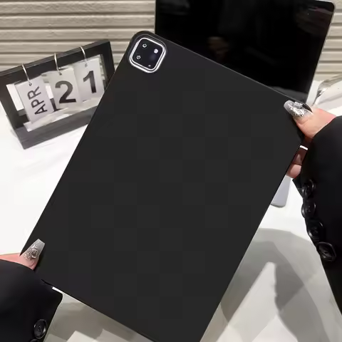 Black Tablet Case For iPad 2 3 4 9.7 2017 2018 Mini 1 2 3 4 8.3 Pro 10.5 Air 2019 Pro 11 2018 2024 1
