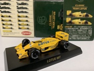 1/64 Jingshang Lotus Lotus 99T Elton Seine 1987 F1 Formula Car Model