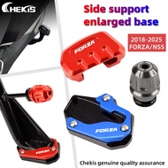 Chekis for HONDA FORZA350 FORZA300 NSS250 Side support enlarged base stabilizing pad & auxiliary cov