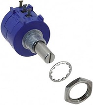 Bourns 3590S-2-502L Resistor Wirewound Potentiometer Pot, 5%, 2 Watt, 6.34 mm Panel Mount, 5k Ohm, 2