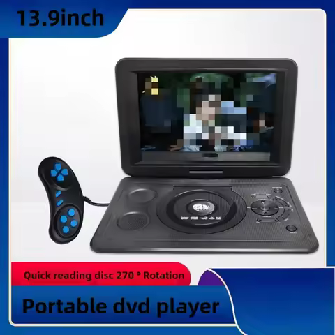 13.9 Inch Portable Home Vcd Multi-function High Definition Small TV, Mobile Dvd Player, DVD Player T