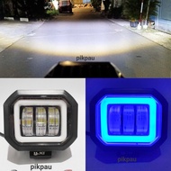 LAMPU TEMBAK SOROT KOTAK LED CWL HJG 3 MATA 60 WATT LENSA 6D ANGEL EYE