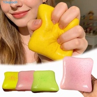 EPOCH Cream Toast Squeeze Toy, 3D TPR Cream Toast Pinch Toy, Funny Toys Soft Simulation Novelty Cart