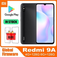 Xiaomi Redmi มาร์ทโฟน9A 90% ทุกรุ่นใหม่โทรศัพท์มือถือสองซิม128G Octa Core 5000MAh MTK Helio G25 AI ก