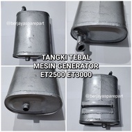 MESIN 2500 Watt Muffler Silencer Generator Engineknalpot Type ET2500 ET3000 2500 3000 watt 2.5KW 3KW