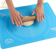 Wholesale Silicone Mat Silicone Silmat 50cm x 40cm x 30 Cake Dough Mat Measuring Placemat Baking Mea