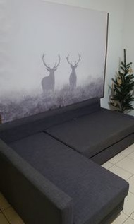 中古Ikea FRIHETEN轉角沙發床