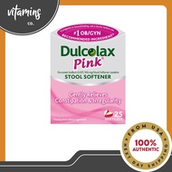 Dulcolax Pink Stool Softener, Gently Relieves Constipation &amp; Irregularity (25 Softgels)