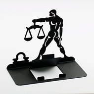 【OPUS東齊金工】星座系列手機座/平板手機架/男生禮物/天秤座