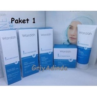 UNTUK ANDA Wardah PAKET A Acnederm series 5 in 1