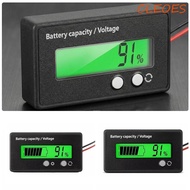 CLEOES Battery Capacity Indicator, Battery Testers Voltage Meter Battery Gauge, Battery Monitors Lea