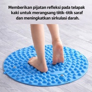 Round Foot Reflexology Massage Mat Foot Massage for Relaxation