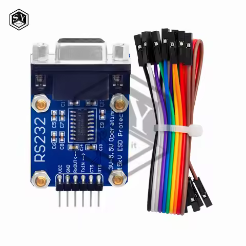 RS232 to UART TTL Serial Module TTL RS232 Male Female Mutual Conversion Module Serial Level Conversi