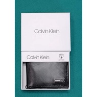 Calvin Klein Men's Wallet; BLACK; Bifold; Slim
