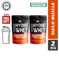 BS Nutrition Hydro Whey Protein 2KG (Free Shaker + Creatine) | High Protein | Halal | [Racepack.sg]