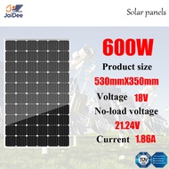 JaiDee แผงโซล่าเซลล์ 2000W18v สำหรับชาร์จแบตเตอรี่ ผลิตไฟได้เพิ่มมากกว่าปกติ 20%Solar Panel