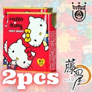 Hello kitty鐵盒糖 75g x 2（4903901164757-2PCS）