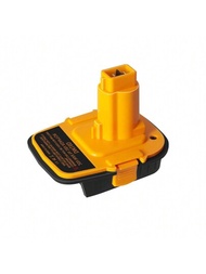 1入組dm18d電池轉換器帶usb,適用於dewalt 18v工具,可以將dewalt 20v和milwaukee M18鋰電池轉換為鎳氫和鎳鎘電池工具