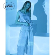 Gelato pique Summer Women's Top Solid Color Satin V-Neck Vest Pajamas PWFT212380