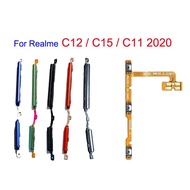 For OPPO Realme C11 2020 C12 C15 Power Volume Button Flex Cable