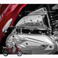 Bộ Ốp Lốc Máy & Bầu Lọc Gió VISION 2021 Nhựa Xi