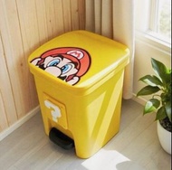 【Super Mario🗑️】問號立體腳踏垃圾桶 (12L)