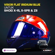 Shoei Z8 X-15 X-SPR Iridium CLEAN GMA Helmet Visor - Premium Quality