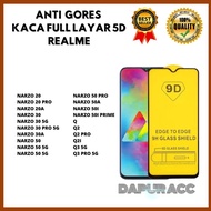 LAYAR Tempered Glass 5D - Full Screen REALME NARZO 20-NARZO 20 PRO-NARZO 20A-NARZO 30-NARZO 30 5G-NA