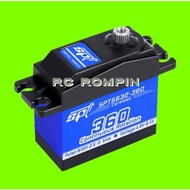 SPT5535LV-360 35kg full metal gear case standard digital servo 360 continuous rotation rotary for RC car tank