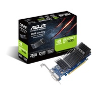 ASUS GeForce GT 1030 2GB GDDR5 low profile graphics card for silent HTPC build with I/O port bracket