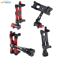 【Sleek】 XT-XINTE Mobile Phone Holder NATO Clamp ARCA / 1/4 Screw Cold Shoe Mount Vertical Holder Cli