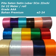 Premium 2 inch (5cm) Wide Satin Ribbon, 5cm wide Satin Ribbon