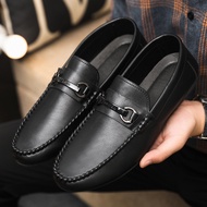 Guy Casual Shoes Shoes Peas Shoes Men's Lazy Shoes Cover Foot Slip-On Men's Shoes Large Size