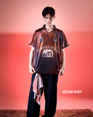 BEB CLUB HORSE POLO SATIN โปโลซาตินลายม้า