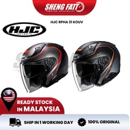 HJC RPHA31 KOUV MC9SF MC1SF Open Face Helmet Motor Visor Topi Keledar Keselamatan SIRIM SHOEI ARAI N