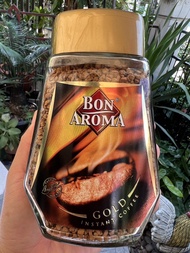 กาแฟสำเร็จรูป BON AROMA ของแท้ รุ่นใหม่ 100 กรัม หมดอายุปี 2026