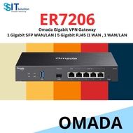 TP-LINK OMADA ER7206 (1 Gigabit SFP WAN/LAN | 5 Gigabit RJ45 (1 WAN , 1 WAN/LAN | 5 Years)