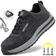 High Quality Steel Toe Work Safety Shoes Men Women Lightweight Puncture-Proof Safety Boots Steel Toe
