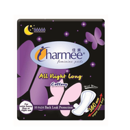 Charmee All Night Long Cottony Pads With Wings 360mm (10 Pads)
