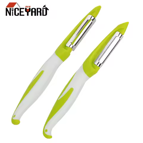 NICEYARD Vegetable Slicer Peeler Knife Carrot Potato Fruit Shred Grater Gadgets Stainless Steel Peel