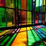 Colorful Film Glass Sticker Colorful Glass Decorative Film Laser Sticker Film Colorful Film Window S