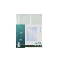 Bantex Collector Sleeve A4 Photocard 4P Clear 2153 08