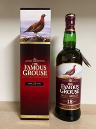 Famous Grouse 威雀 18 yo 停產 舊裝