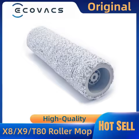 Original ECOVACS DEEBOT Washable Roller Mop for DEEBOT X9 PRO OMNO / X8 PRO OMNI / T80 OMNI Robot Va