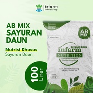 INFARM - Nutrisi Ab Mix Sayuran Daun 100 Liter Pupuk Tanah &amp;Hidroponik