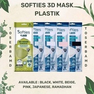 softies masker surgical 3d kf94 - hijau